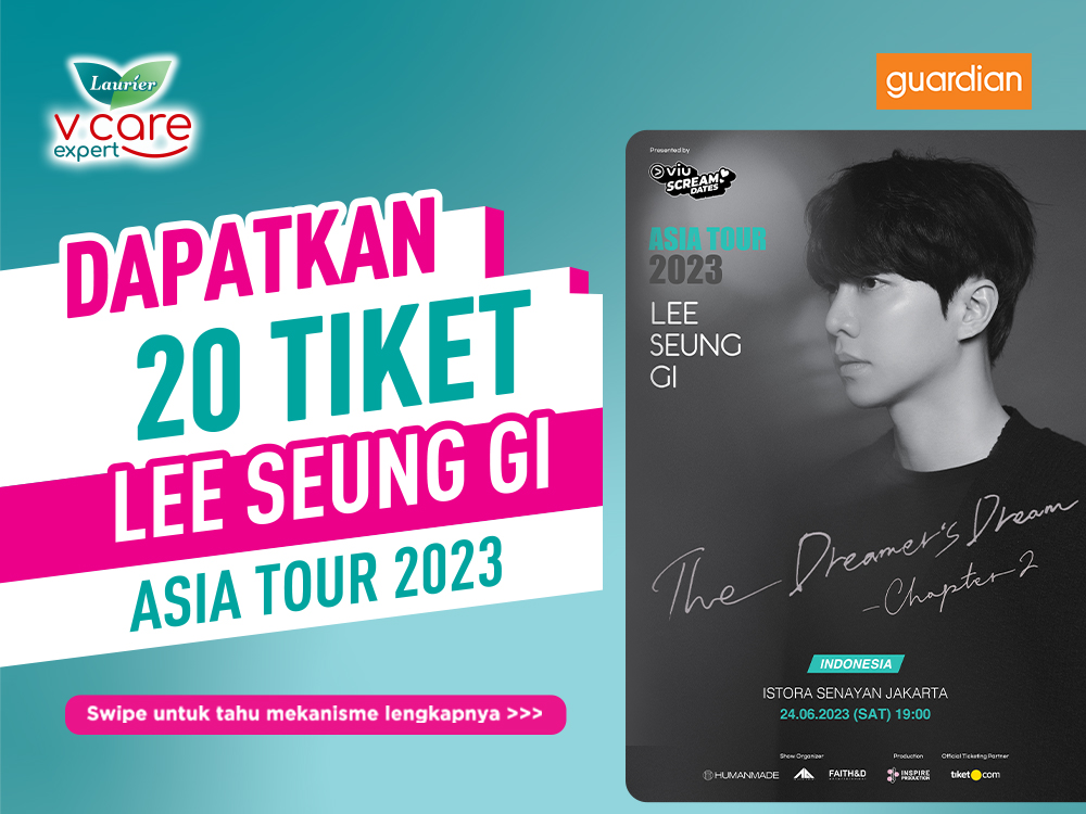 Laurier Giveaway - Lee Seung Gi Asia Tour 2023