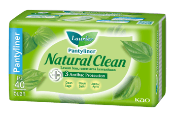 Laurier Natural Clean Pantyliner 40s