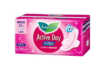 Laurier Active Day X-Tra Maxi Long Wing 25cm