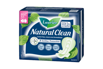 Laurier Natural Clean Night 35cm