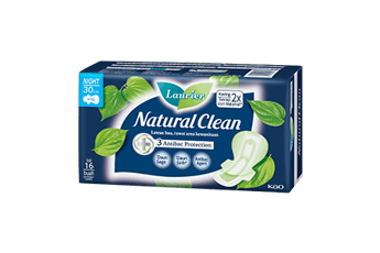 Laurier Natural Clean Night 30cm
