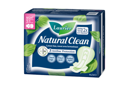 Laurier Natural Clean Night 35cm