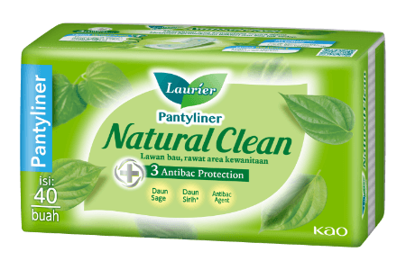 Laurier Natural Clean Pantyliner 40s